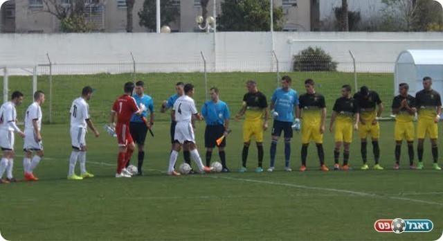 לא טוב לאף אחת. שחקני נהריה ואסי גלבוע (מיכה פישנזון)